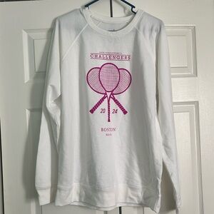 Challengers Movie Lightweight Sweatshirt Size Large